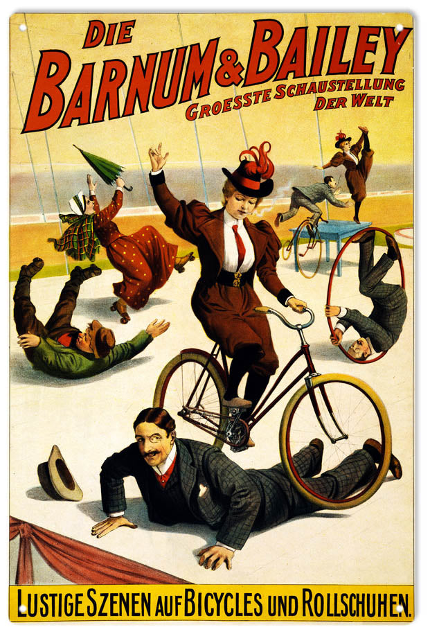 Reproduction Barnum And Bailey Circus Sign