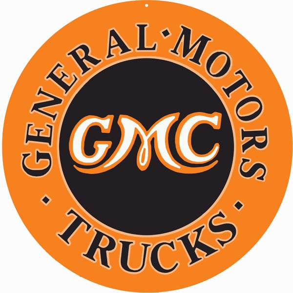 Reproduction General Motors Sign 14,18,24,30 Round