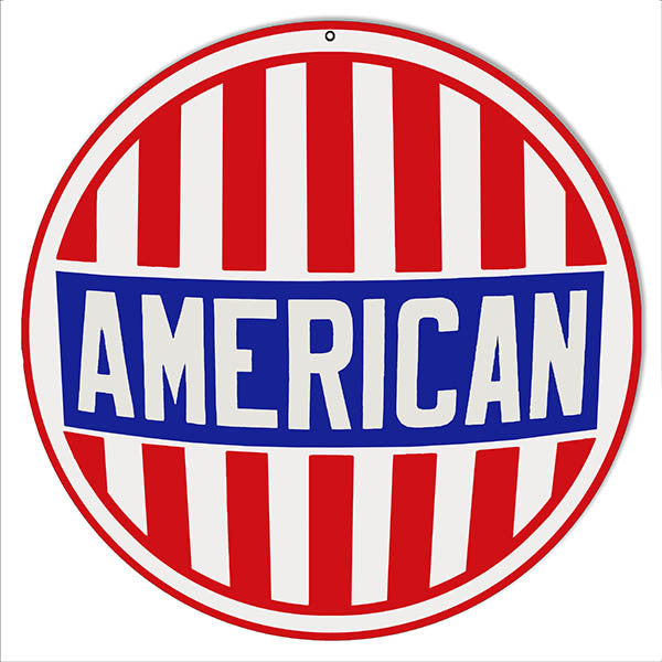 American Motor Oil Reproduction Metal Sign 14″x14″