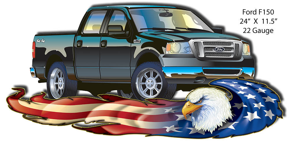 Ford F150 Laser Cut Out By Bernard Oliver 11.5″x24″
