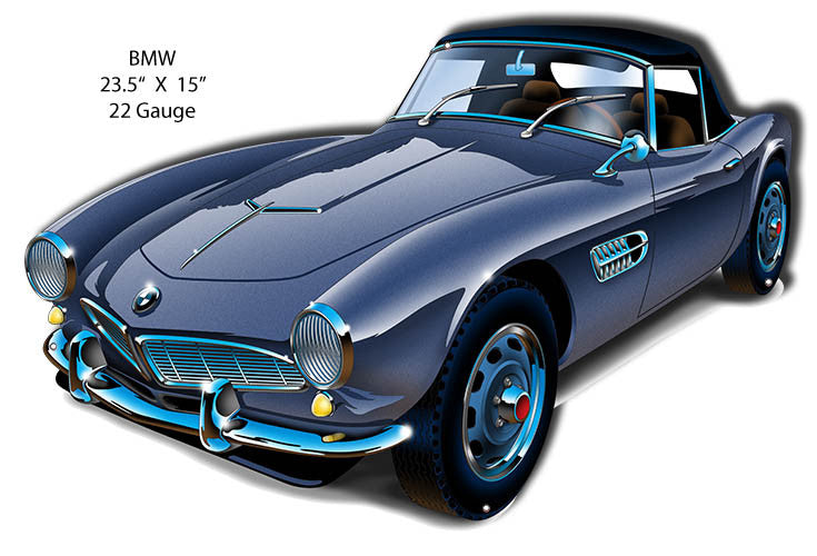 BMW Laser Cut Out By Artist Bernard Oliver 15″x23.5″
