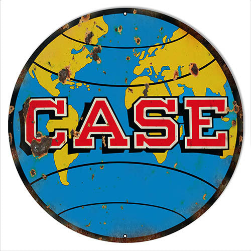 Aged Looking Case Reproduction Nostalgic Sign 14″x14″