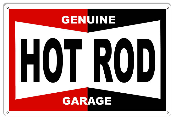 Genuine Hot Rod Garage Reproduction Metal Sign 12x18 Garage Art RVG1510