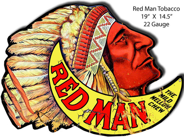 red man chewing tobacco logo Devgru Patch Find your new favorite hat here at B Vintage Chewing Tobacco Advertising Sign