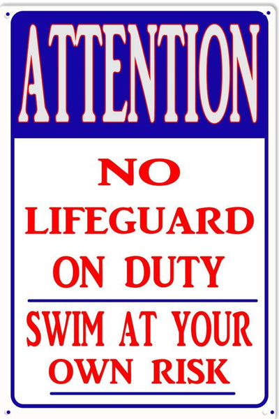 Swimming Pool Sign