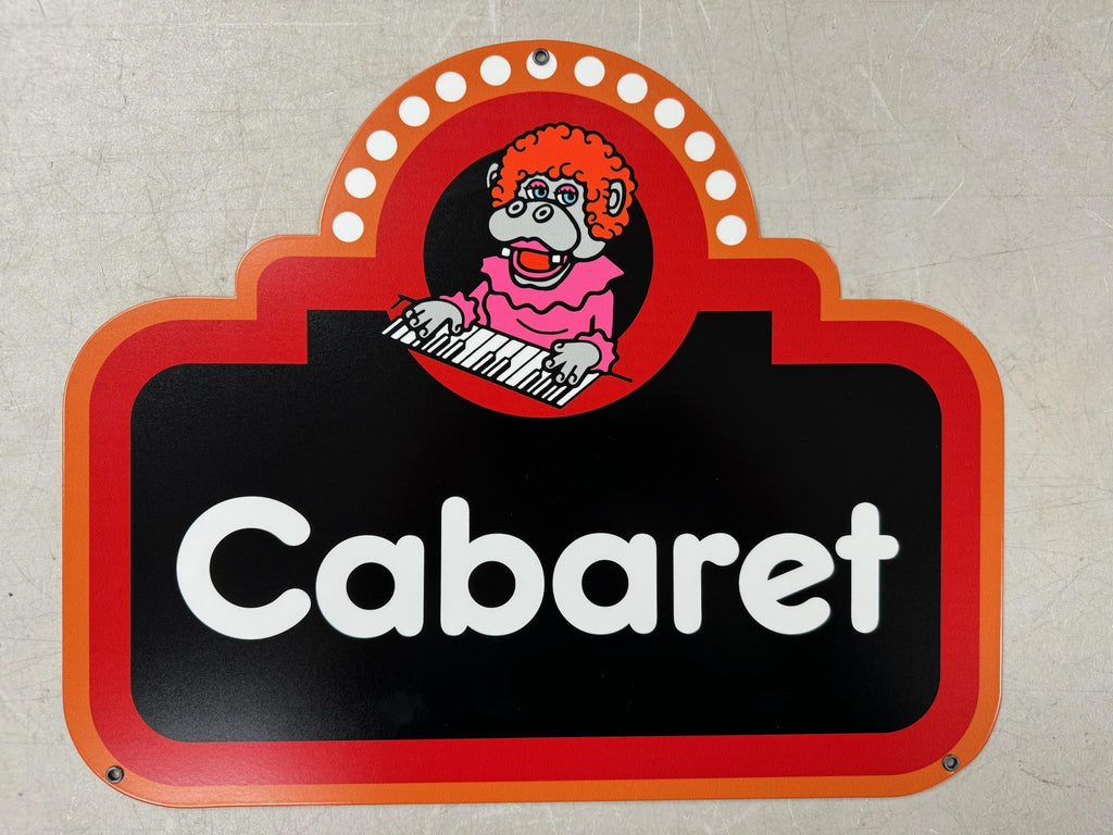 Chuck E Cheese's Pizza Time Dollie Cabaret 16"x13" Metal Sign (Copy)