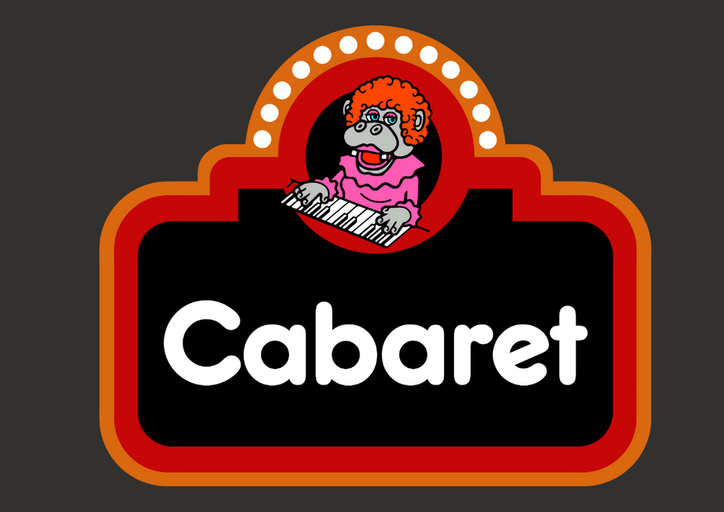 Chuck E Cheese - Cabaret (Dolli Dimples) Laser Cut Metal Sign