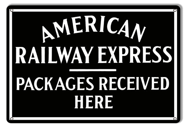 American Railway Express Reproduction Metal Sign 9x12