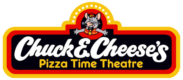 Chuck E Cheese's Pizza Time Theater 10"x24" Metal Sign