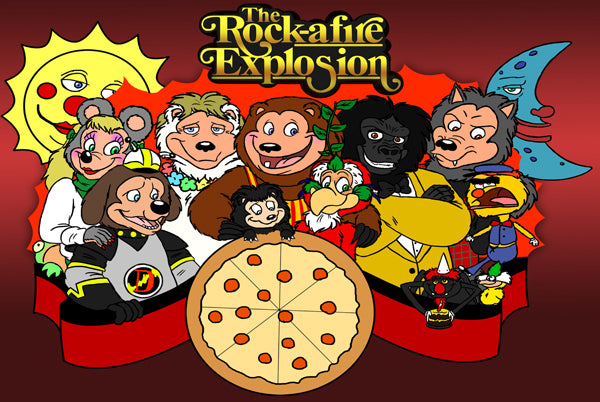 The Rock-afire Explosion Anniversary Party 12"x18"