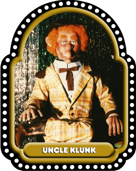Uncle Klunk 12"x15" Metal Sign (The Rock-afire Explosion)