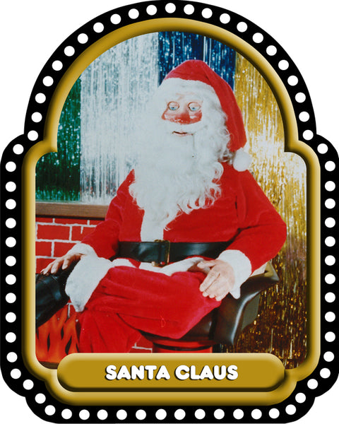 Santa Claus Klunk 12"x15" Metal Sign (The Rock-afire Explosion)