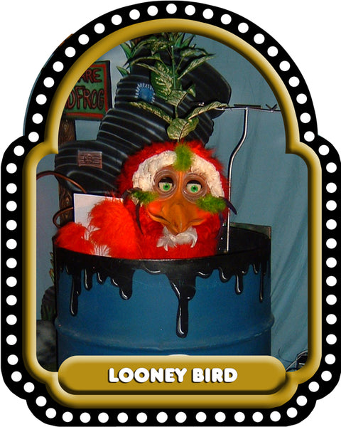 Looney Bird 12"x15" Metal Sign (The Rock-afire Explosion)