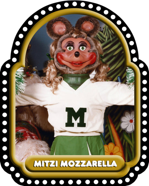 Mitzi Mozzarella 12"x15" Metal Sign (The Rock-afire Explosion)