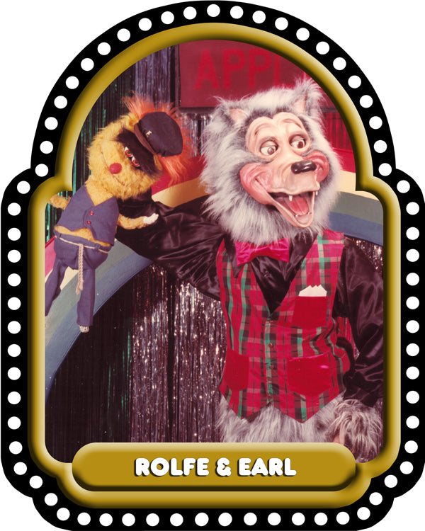 Rolfe and Earl 12"x15" Metal Sign (The Rock-afire Explosion)