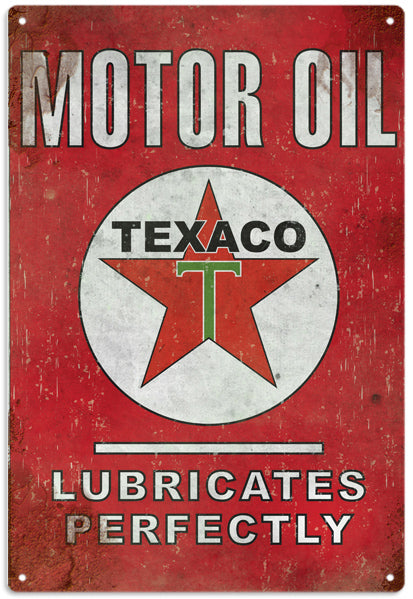 Reproduction Texaco Motor Oil Sign