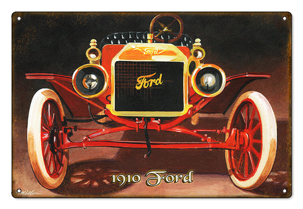 Ford Automobile Sign Metal Sign