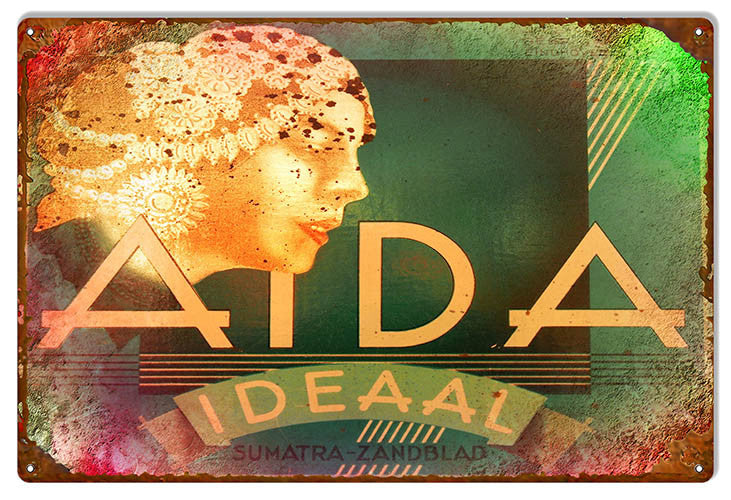 Aida Ideaal Sumatra By Artist Phil Hamilton 12″x18″