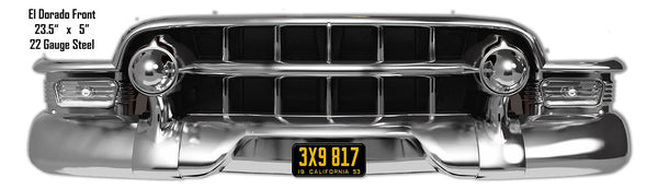 Eldorado Front End Laser Cut Out Metal  Sign 5″x23.5″