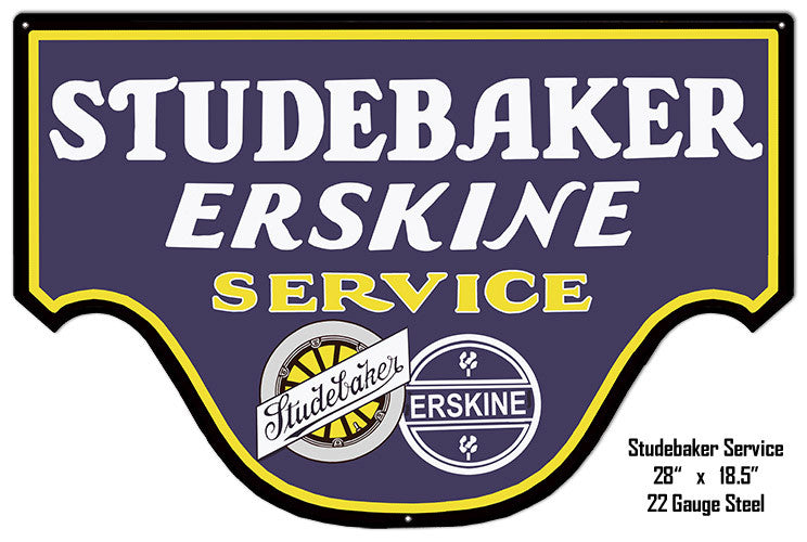 Studebaker Erskine Reproduction Metal Laser Cut Out 18.5″x20″