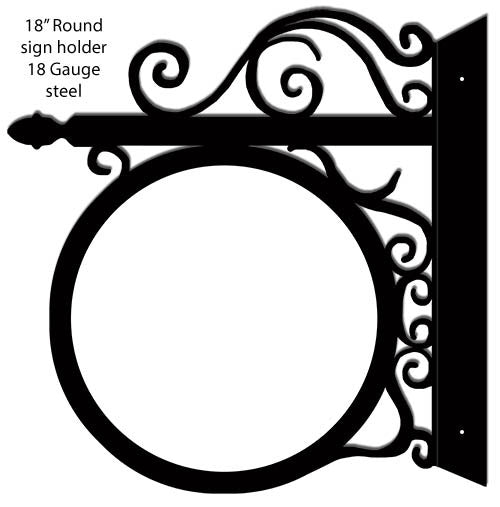 Sign Holder Laser Cut Out 18″x18″