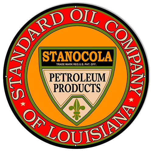 Extra Large Standard Oil Comp. Reproduction Motor Oil Sign 24″x24″