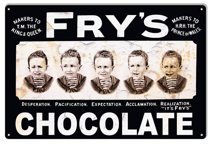 Frys Chocolate Nostalgic Sign 12″x18″