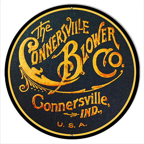 Connersville Blower Co Nostalgic Sign 14″x14″