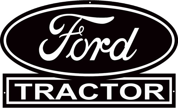 Ford Tractors Dealer Reproduction Construction Country Sign 15″x24″
