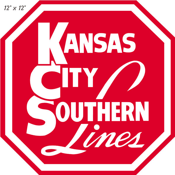 Southern Lines Reproduction Laser Cut Out Railroad Herald Sign 12"x12"