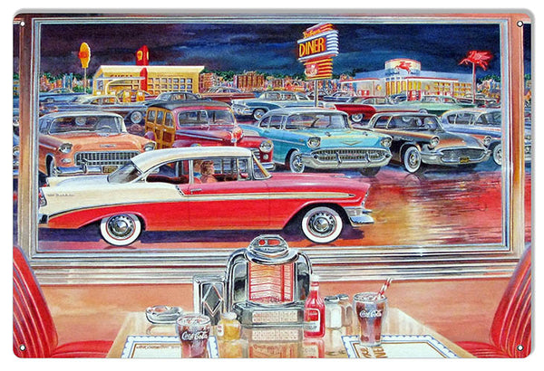 Classic Cars Reproduction Garage Shop Sign By Jack Schmitt 12x18