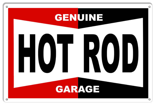 Genuine Hot Rod Garage Reproduction Metal Sign 16x24 Garage Art  RVG1510L