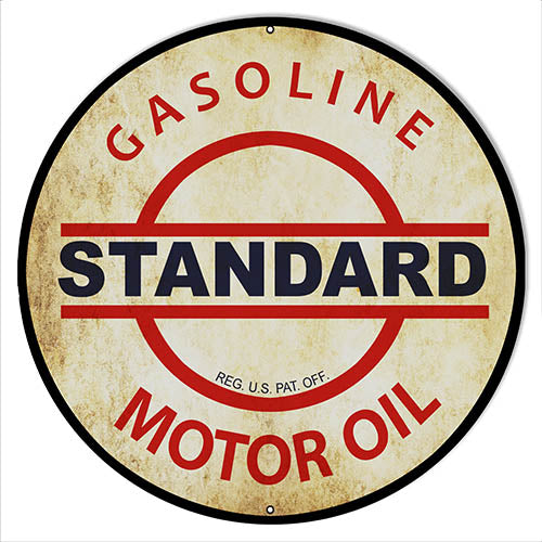 Standard Motor Oil Reproduction Vintage Metal Sign 4 Sizes To Choose