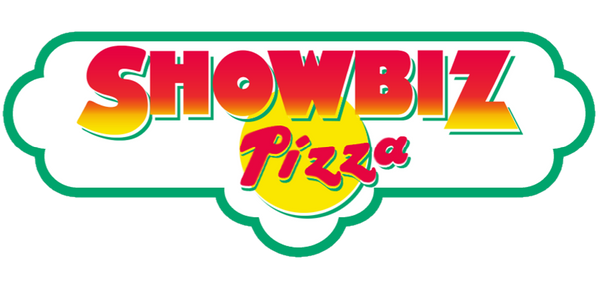 Showbiz Pizza 11"x24" Metal Sign